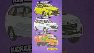 MENCOCOKKAN MOBIL TOYOTA YARISAVANZA DAN DUMP TRUK FIGHTER shorts [upl. by Cristine]