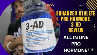 Enhanced Athlete Prohormone 3AD Review  enhanced athlete 3AD Results amp side effects [upl. by Siurad]