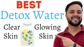 Best Detox Water Recipe for Clear amp Glowing Skin [upl. by Ytsim]