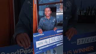 SportPesa Jackpot Bonus Winner [upl. by Battiste]