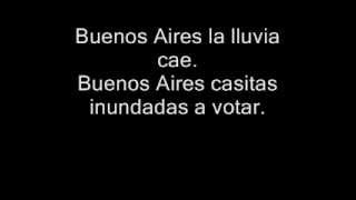 Divididos  Casitas Inundadas A Votar Con Letra [upl. by Massingill]