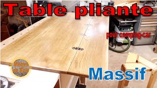 Réalisation Table pour camping car [upl. by Langill]