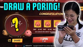 How I unlocked PORING pet in free fire  New Pet Poring Garena Free Fire [upl. by Isnam591]