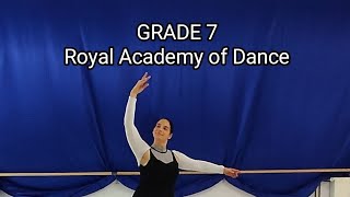 GRADE 7  RAD  barrework grade7 barrework ballet [upl. by Jeroma]