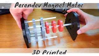 Working Perendev Magnet Motor [upl. by Nanah]