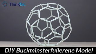 DIY Buckminsterfullerene Model  ThinkTac [upl. by Cole353]