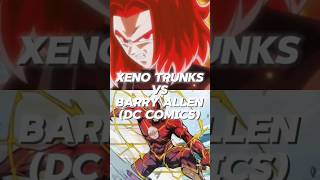 Xeno trunks vs flash dbh vs dc comics [upl. by Aymahs194]