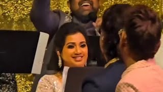 Shreya Ghoshal singing at Anant Ambani and Radhika Merchants wedding ceremony [upl. by Elbart]