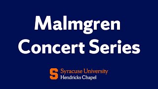 Malmgren Concert Series Ulysses Quartet with the Syracuse University Symphony Orchestra [upl. by Irac804]