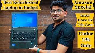 REFURBISHED LENOVO THINKPAD LAPTOP REVIEW  Amazon Refurbished  Best Budget Used Laptops [upl. by Aliet]