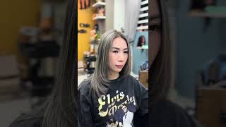 Balayage Hair Color 💇🏼‍♀️balayage review hairstyle haircolor salon howto thailand fashion [upl. by Yenohtna]