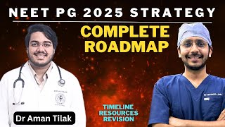 COMPLETE roadmap for NEETPG 2025 neetpg aiims [upl. by Aihseym935]