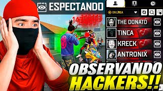 ASI SON las PARTIDAS de un HACKER con CUENTA SAKURA en FREE FIRE INCREIBLE  Cuñado YT [upl. by Hiller]