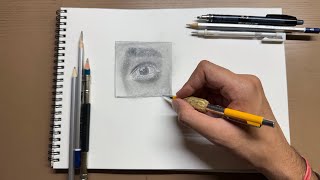 How To Draw An Eye A Realistic One [upl. by Erwin]