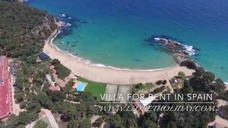 Rentals Villas Location de vacances  Lloret de Mar  Spain [upl. by Dnomsaj]