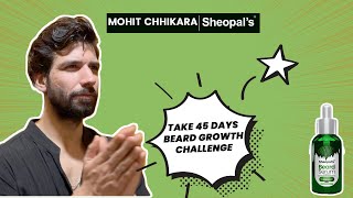 Beard Growth Challenge  Mohit Chhikara [upl. by Annayi]