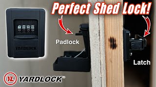 Shed Lock Review amp Installation From YARDLOCK [upl. by Sigrid]