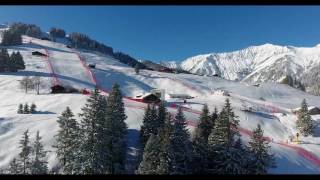 Skiweltcup Adelboden  From above [upl. by Atteras182]