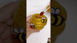 ⏪⏪Reverse Play🍯Honeycomb Squishy DIY with Nano Tape shortsvideo shorts [upl. by Jemimah]