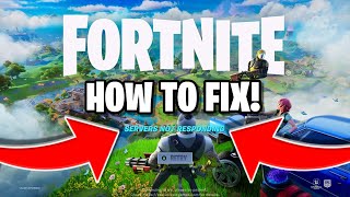 Why is Fortnite Servers Down How to Fix Fortnite Servers Not Responding [upl. by Garfield111]