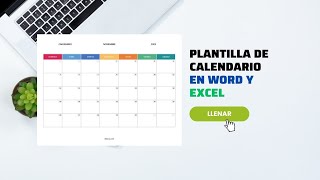 Plantilla de Calendario y Agenda en Word GRATIS [upl. by Blakeley]