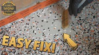 How to Patch an Epoxy Chip Floor [upl. by Anawat789]