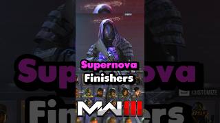 MW3  Supernova Operator Superpower Finishers [upl. by Hugibert]