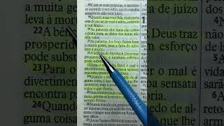 Provérbios 101925🙌🏻🙏🏼 biblia deus fé proverbiododia proverbios [upl. by Ueik]