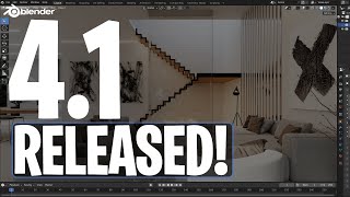 Blender 41 Is Finally Here  All New Features [upl. by Idorb]