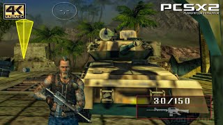 Mercenaries 2 World in Flames  PS2 Gameplay UHD 4k 2160p  60 FPS Patched PCSX2 [upl. by Assirahc]