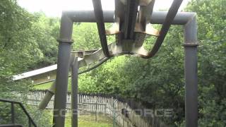 Nemesis Front Row Seat onride HD POV Alton Towers [upl. by Ycniuq154]