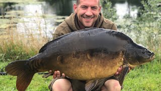 Mill Hayes Lodge 40lb CARP NEW LAKE RECORD 30lb and 40lb carp galore Family Holiday [upl. by Jarib]