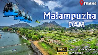 Malampuzha Dam  Kerala Tourist Places 🤩  Ropeway Ride 🚠 Experience of Explorers ⛰️ [upl. by Gorlicki663]