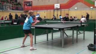 Tischtennis BEM Mantz Sarah Kolbermoor371Horlebein Svenja Hofstetten 1 [upl. by Nothgiel916]