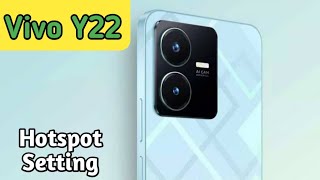 How To Enable Hotspot In Vivo Y22Vivo Y22 Mein Hotspot Kaise Use Karen [upl. by Scherle]