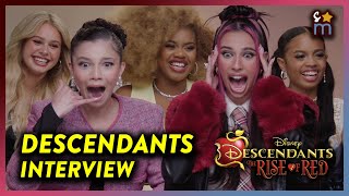 Descendants The Rise of Red Cast Reenact Getting the Role amp Share First Descendants Memories [upl. by Marquez]