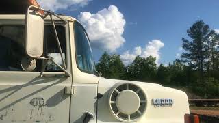 1993 Ford L8000 Tandem Axle Dump Truck VIN 6755 All Around [upl. by Yci]