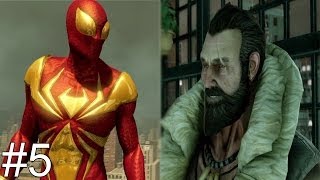 quotThe Amazing Spider Man 2 Video Game Walkthrough Part 5quot IRON SPIDER SUITKRAVEN GOOD PCPS4 [upl. by Nylareg602]