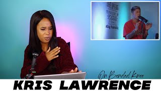 Music School Graduate Reacts to Kris Lawrence Singing On Bended Knee [upl. by Hola]