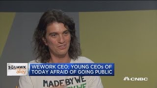 WeWork CEO WeWork is ready for an IPO [upl. by Eastlake]