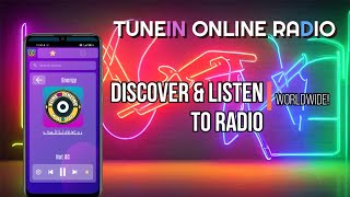 TuneIn Online Radio  Stream global radio save stations enjoy good music with our Android app [upl. by Ahsaten431]