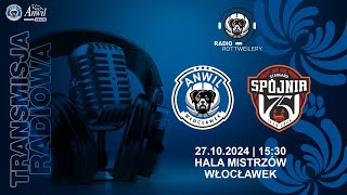 RADIO  Anwil Włocławek  PGE Spójnia Stargard [upl. by Talie]