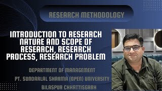 1 INTRODUCTION TO RESEARCH  Research Process Formulating Research Problems [upl. by Forrest]