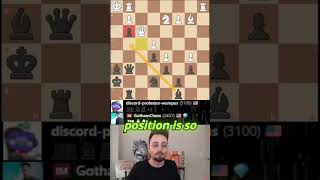 Its a BRILLIANT MOVE   Chess Opening [upl. by Norrad78]