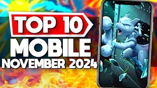 Top 10 NEW Mobile Games November 2024 [upl. by Gnohc888]