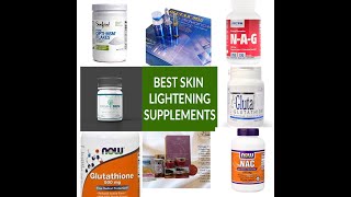 BEST Skin Lightening Supplements Glutathione 2020 [upl. by Danas920]