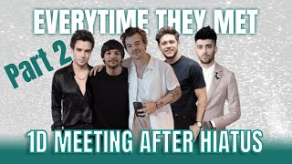 Everytime ONE DIRECTION met after HIATUS  Part 2 [upl. by Biron888]