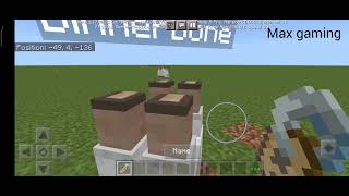 How to make Dinnerbone glitchMinecraftMax gaming [upl. by Itsa477]