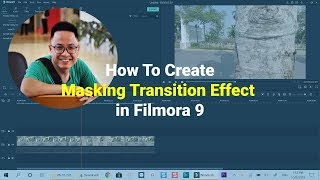 Filmora 9 Transition Effects Mask Transition Tutorial For Beginners [upl. by Ellerahs841]