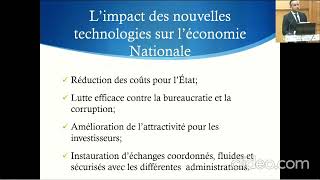 Limpact des nouvelles technologies sur léconomie Nationale [upl. by Morten]